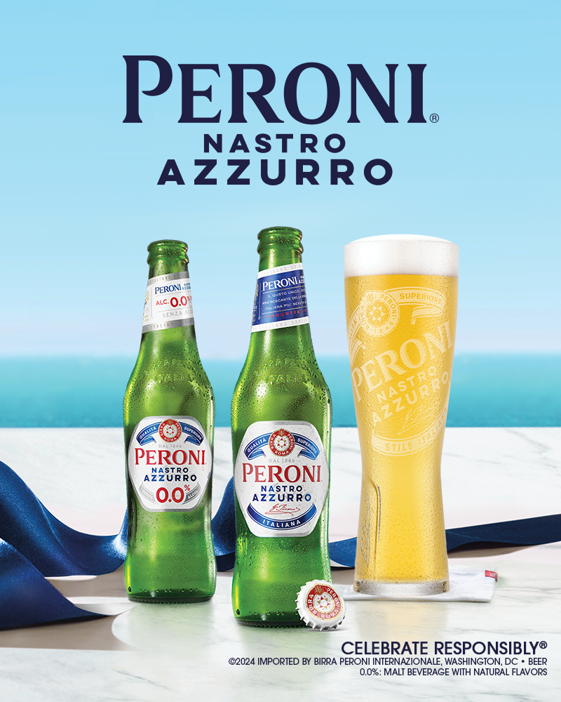 Peroni Nastro Azzurro Banner Mobile Image